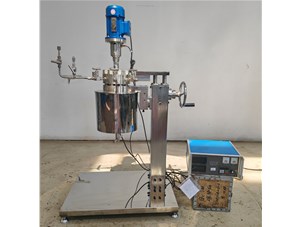 0.5L高溫高壓不銹鋼手動升降翻轉實驗釜已完工發(fā)往廣東